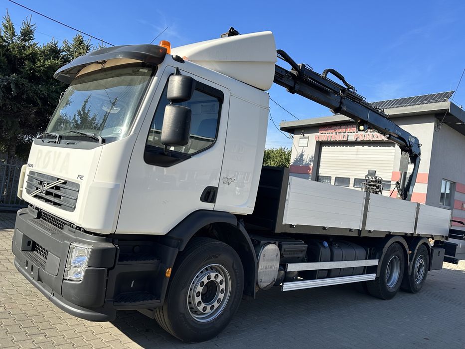 Volvo FE FM FH 6x2 HDS Hiab 122 B-2 Duo Niski przebieg. Cena okazyjna