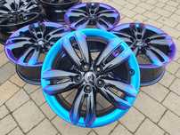Alufelgi oryginal Mini 5x112 7Jx17 is54 cb66.6mm czarne I kameleon