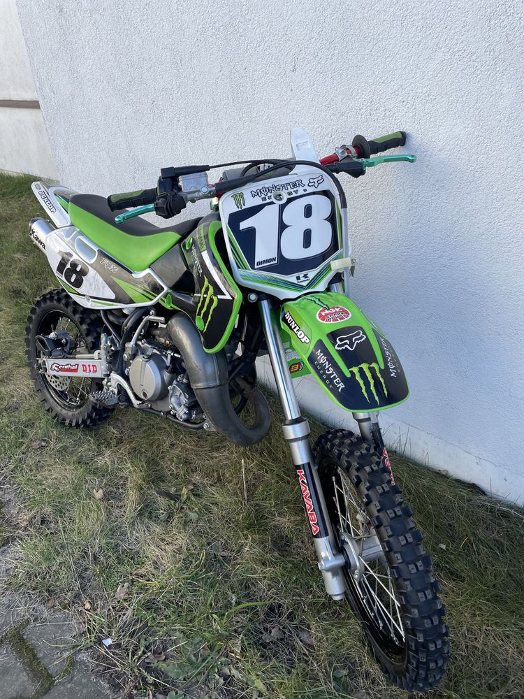 Kawasaki KX 65 2009 cross dla dziecka 7-9 lat idealny ktm mrf yz sx rm