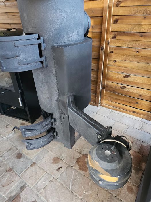 Solidny Piec Nadmuchowy Warsztatowy – stal 10 mm