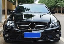 Reflektory LED DRL Mercedes W204 od 2007 - 2010