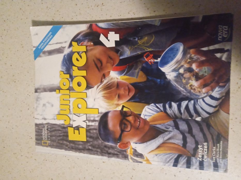 Angielski junior Explorer 4 ćwiczenia zapisane