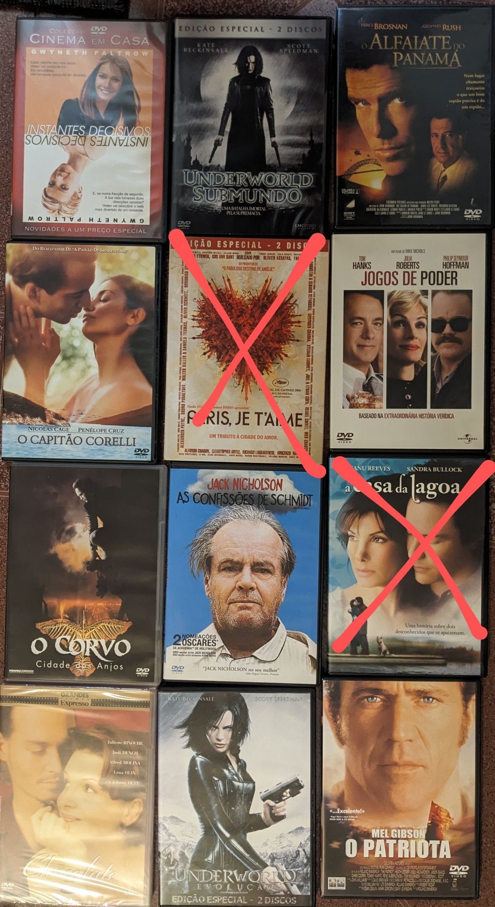 Pacote de 31 filmes DVD's