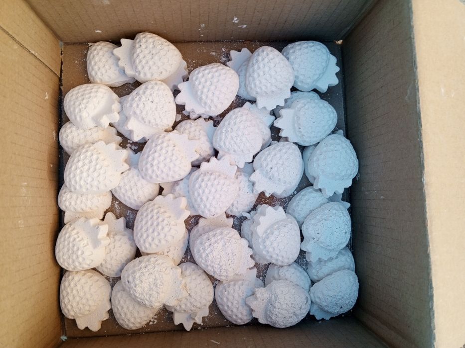 Меловая пыль прессованная в формы