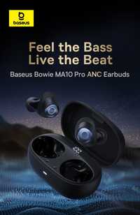 Навушники Baseus Bowie MA10 Pro ANC 48 dB/ Bluetooth 5.3/ IPX6 airpods