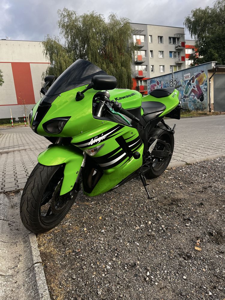 Kawasaki zx6r  600 125 km Ninja 2007 32tys.