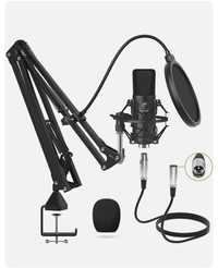 Mikrofon pojemnościowy XLR, profesjonalny zestaw mikrofonów studyjnych