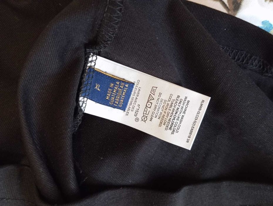 T-shirt męski Polo by Ralph Lauren - seria z misiem, grubsza bawełna