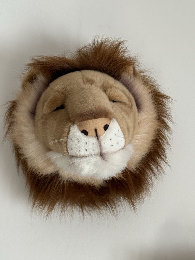 Cabeças animais peluche