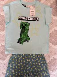 Пижама Zara Minecraft,рост 120 см
