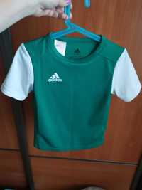 Oryginalne Koszulki sportowe treningowe Adidas 2pak Y2XS piłkarskie