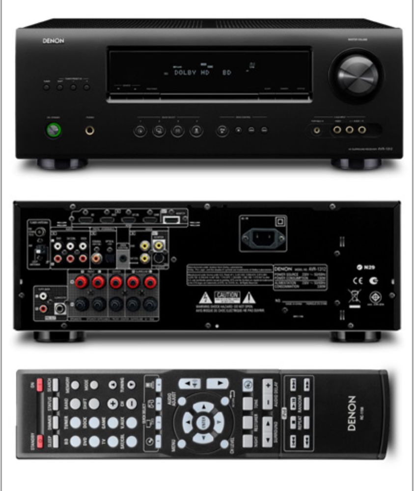 Продам ресивер Denon AVR-1312