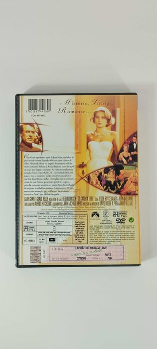 Ladrão de Casaca - To Catch a Thief - DVD - Hitchcock