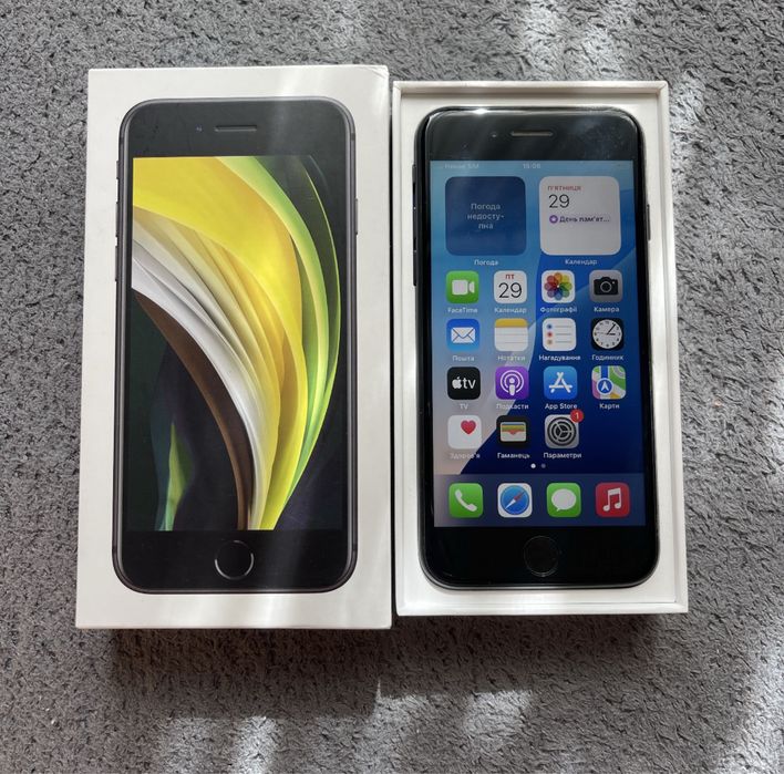 Iphone SE 2020 128 gb black