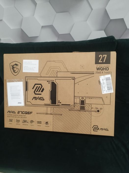 Monitor 27 180HZ WQHD gwar 2 lata