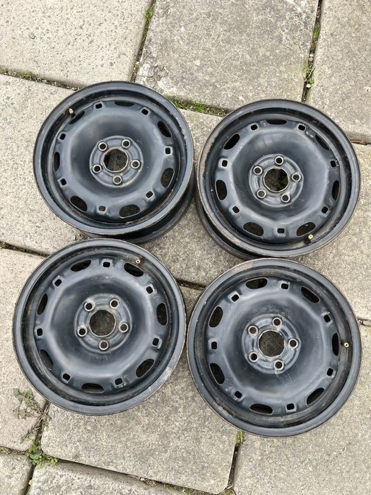 Металеві оригінальні диски на шкода фабія R14 5*100 ET 35