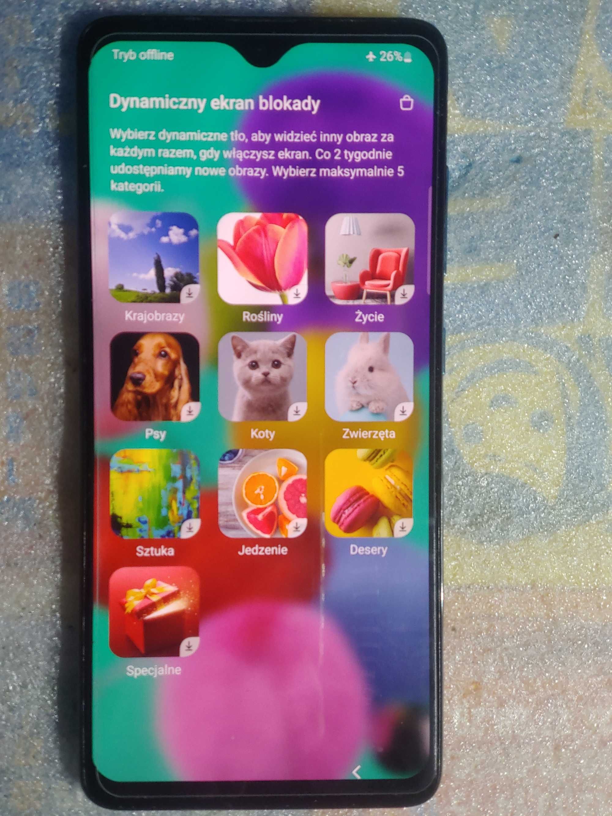 Smartfon Samsung A51  ( SM-A516B/DS ) niebieski bez blokad