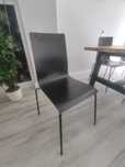 Krzesło Ikea czarne eleganckie