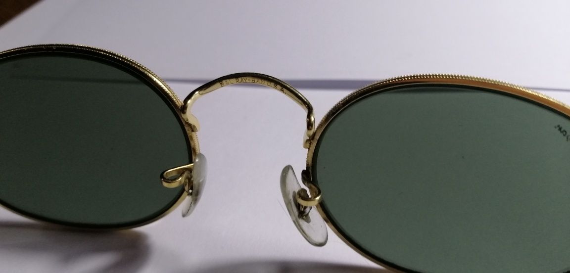 Винтажные очки Ray ban w 0976 Arista 24К Gold B&L  USA Vintage