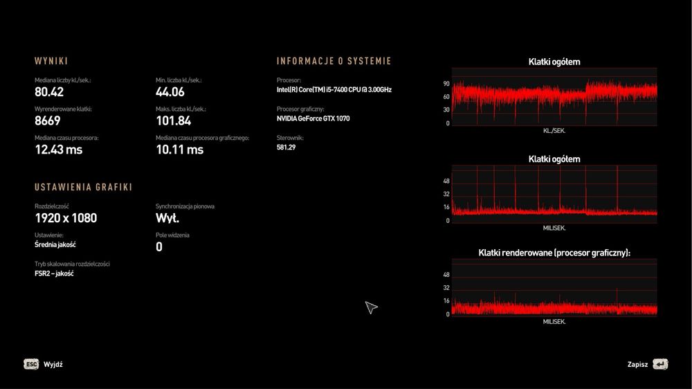 Komputer do gier – GTX 1070 8GB / i5‑7400 / 16 GB DDR4 / SSD