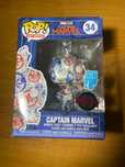Figurka Funko Pop Captain Marvel Art Series Special Edition