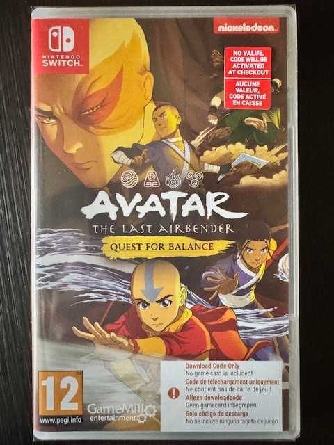 Gra Avatar The Last Airbender Quest For Balance Nintendo Switch Nowa