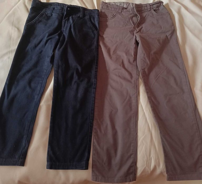 Джинсы для мальчика 8-10 лет