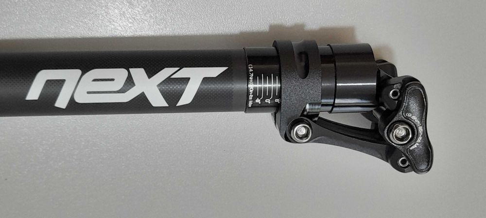 Espigão Race Face NEXT de carbono 27.2mm, novo a estrear