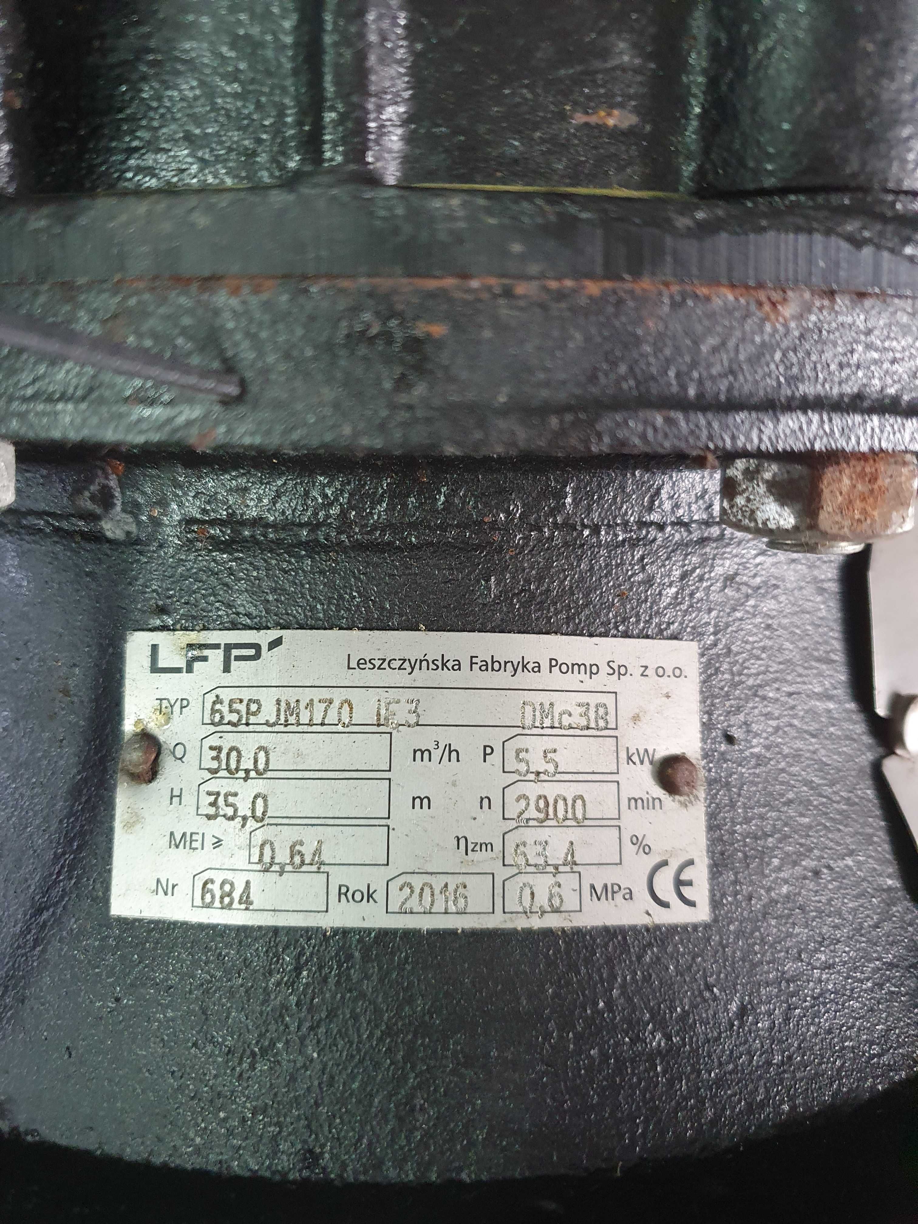 Pompa LFP 65PJM170 z falownikiem