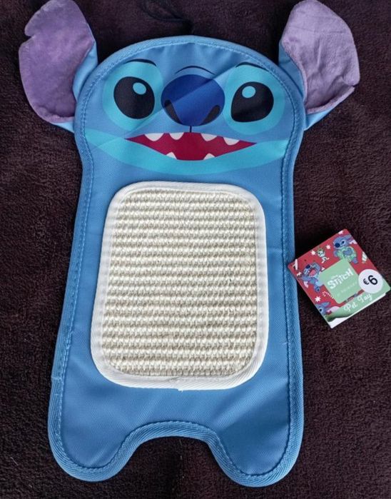 Когтеточка Stitch, бабочка и шейный платок для котов, S