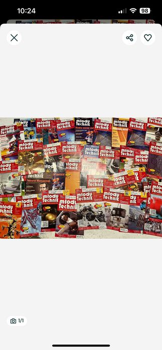 Czasopismo MŁODY TECHNIK - lata 2009/11 - 37 sztuk - NOWE !