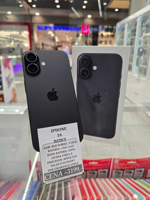 Iphone 16 128GB NIEAKTYWOWANY Telakces Felicity *Raty 0%
