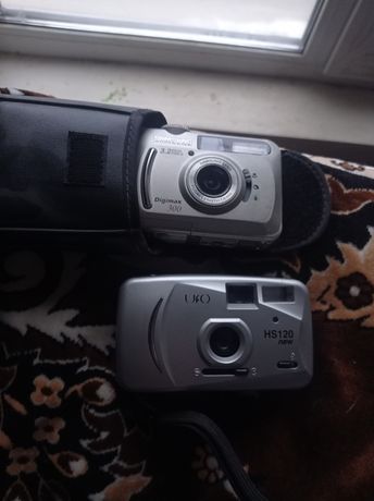продам 2 шт фотоапарата,1,SAMSUNG3,2,MEGA,,2,UFO,Hs120new