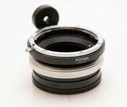 Adaptador Tilt Sony E mount - canon EOS