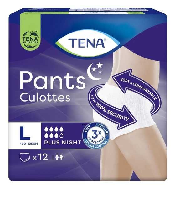 Труси-підгузки для дорослих Tena Pants Plus Night Large 12 шт.