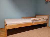 Łóżko drewniane młodzieżowe 70x160 z materacem