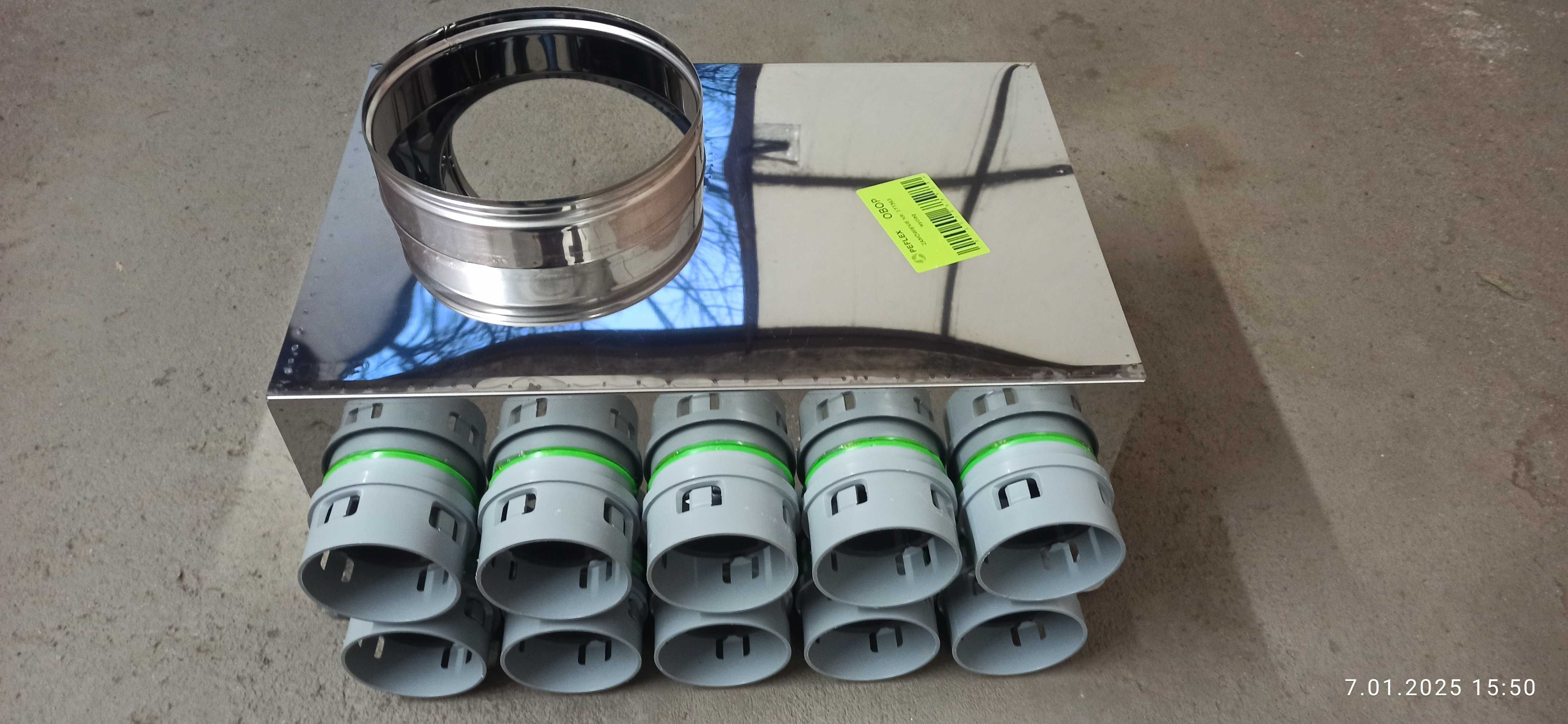 rozdzielacz 10x75/2x200 nypel Pe Flex nowe