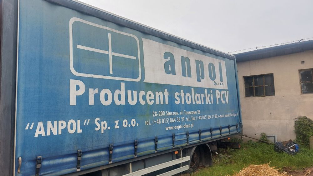 Paka Skrzyniowa Firanka,Zabudowa Plandeka,Skrzynia Ładunkowa