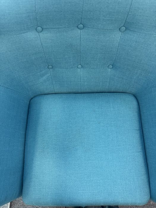 Sofá e Cadeirão azul