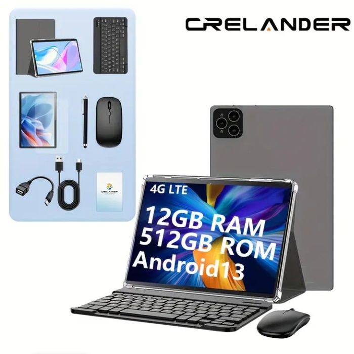 Новый 512Gb, планшет с комплектом,игровой, планшет -телефон,Sim