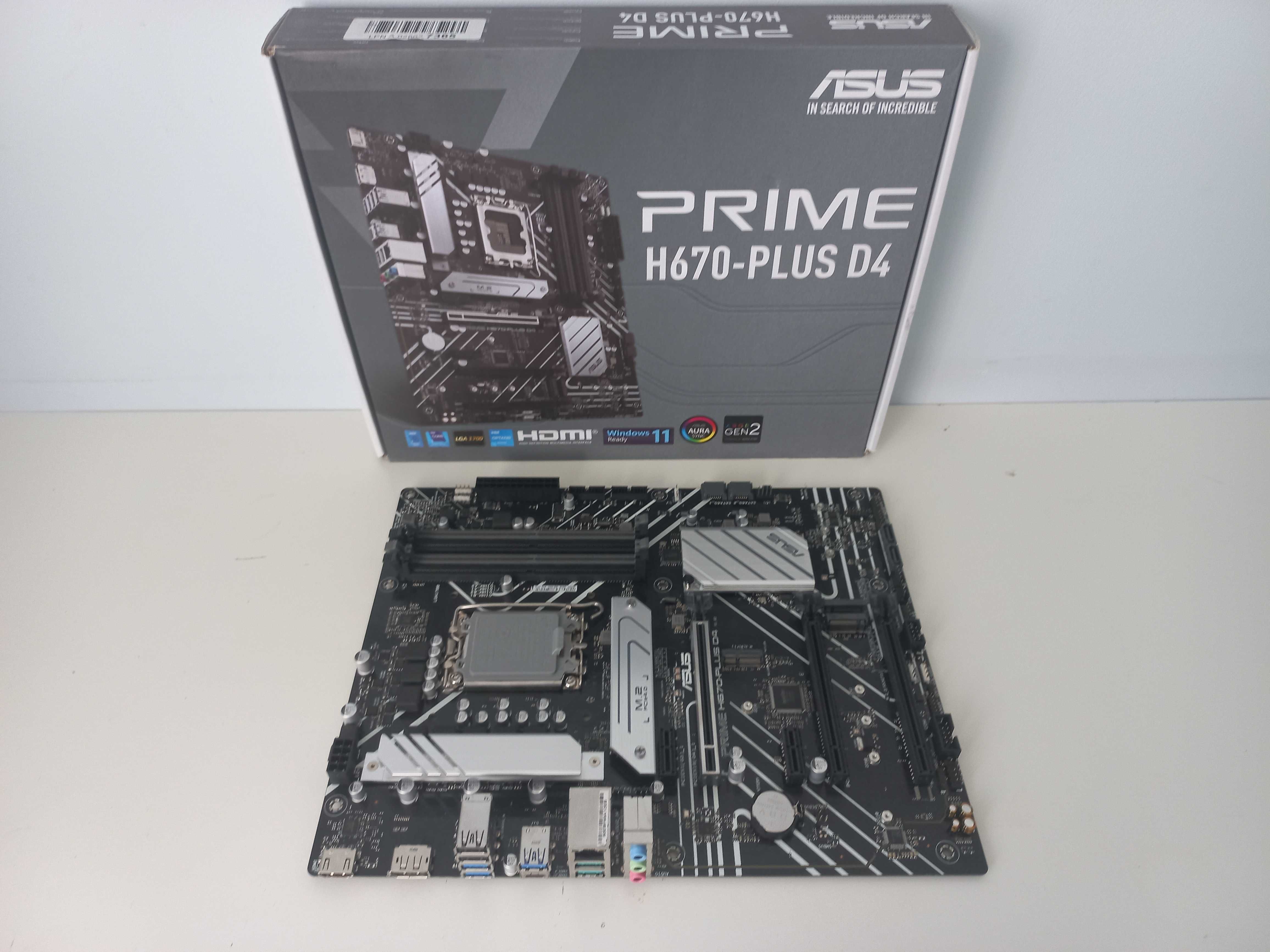 ASUS H670-PLUS D4 Socket 1700 Płyta Główna