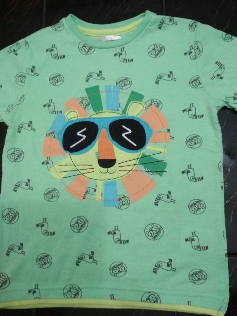 Koszulki /t-shirty chłopięce r 122/128 (wymiary).
