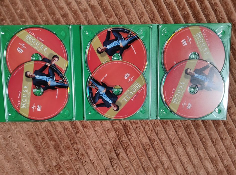 Dr. HOUSE - SEASON 1,2,3 - DVD