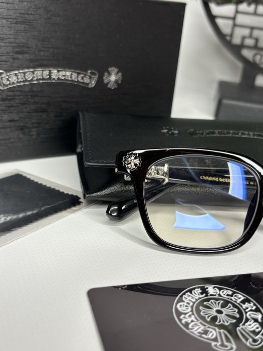 Очки Хром Хартс черные Chrome Hearts