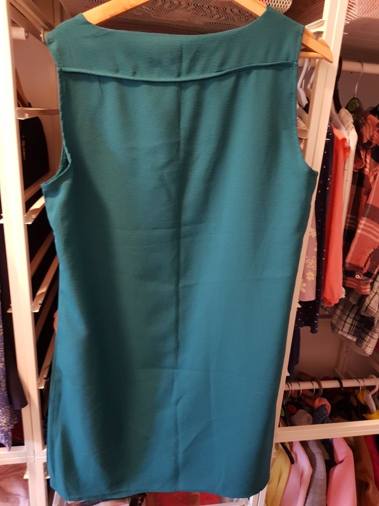 Vestido curto verde