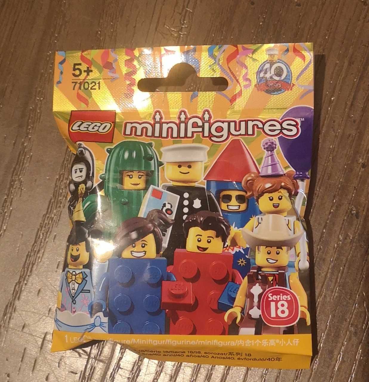 Lego minifigures seria 18 - 71021 - człowiek z tortu