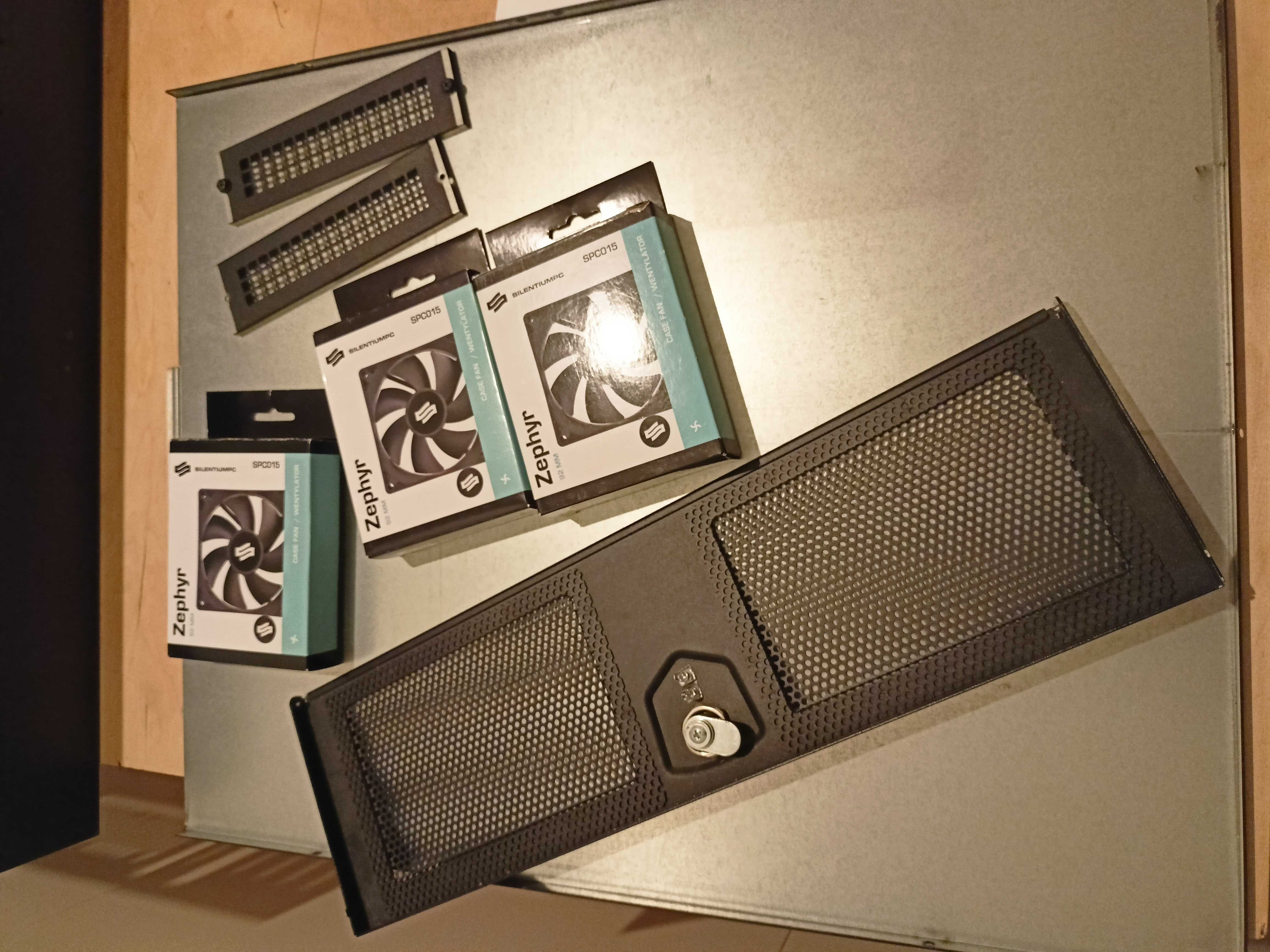 Obudowa Rack 3U + backplane Fantec 4x Hot Swap NAS/ Homelab