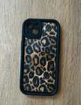 Etui case na telefon iPhone 13 w panterkę glamour