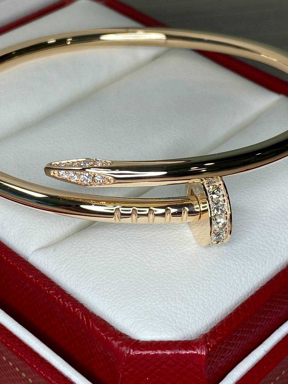 Золотой браслет Cartier 585_18,5_26,56_0,68_2777