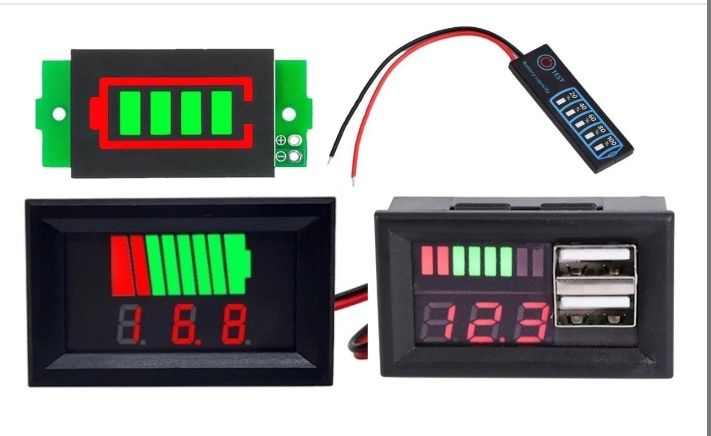 Индикатор ёмкости, универсальные